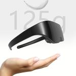 Diydeg AR Glasses, 4K HD 3D IMAX Wearable VR Headset Smart Glasses for Video Display, Myopia Friendly Portable Augmented Reality for Watch, Stream & Game on PC/Tablet/Console