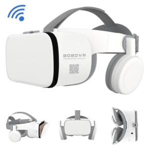 VR Headset, Virtual Reality Glasses for Adults and Kids Play 3D Movies Video Games VR Goggles w/Bluetooth Foldable Headphones Compatible with iPhone 16 15 14 13 12 Pro Samsung Galaxy S22 S21 etc