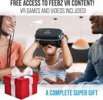 FEEBZ 3D VR Headset for Kids - Easy Setup