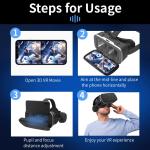 SENYHPHC VR Headset for iPhone & Android