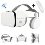 VR Headset with Bluetooth Headphones for Movies and Gaming