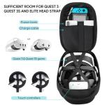 SARLAR Travel Case for Oculus and Apple Vision Pro