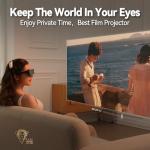 TQSKY T1 AR Glasses with 1080P Display