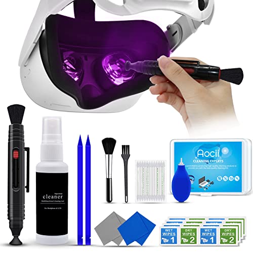 VR Headset Cleaning Kit for Oculus and More
