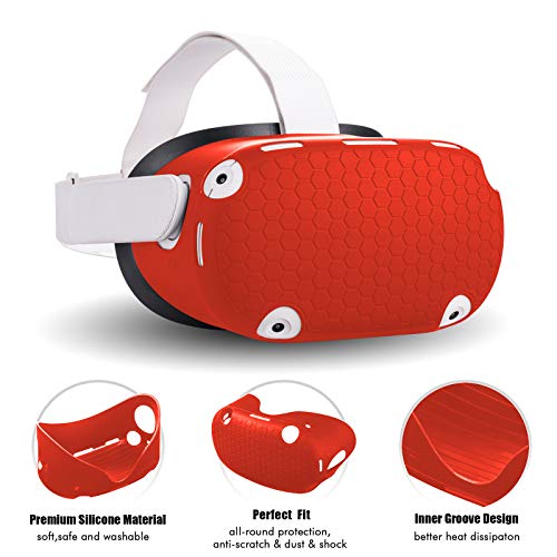 Oculus Quest 2 Silicone Face Cover and Accessories