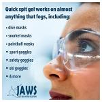 JAWS Antifog Lens Gel for Clear Vision