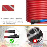 75 FT Pliable Garden Hose with 3/4" Fittings