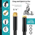 50FT Kink-Free Lightweight Garden Hose for Outdoors