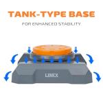 LINEX 8-Pattern Lawn and Garden Water Sprinkler