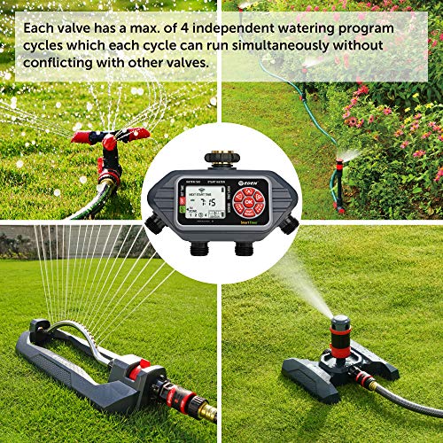 Eden 93413 4-Zone Digital Water Timer