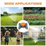 LINEX 8-Pattern Lawn and Garden Water Sprinkler