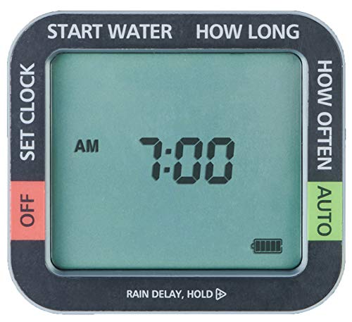 Melnor 4 Zone Digital Timer - Black/Yellow