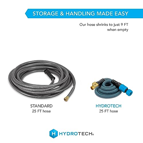 HydroTech 25 ft Flexible Expandable Garden Hose