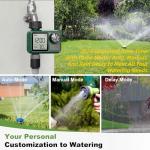 Programmable Garden Hose Sprinkler Timer with Rain Delay