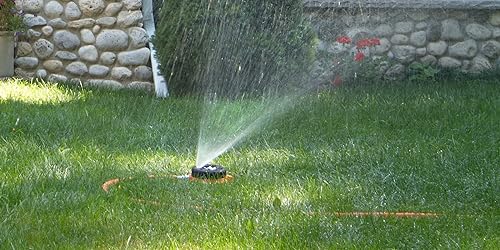 Dramm ColorStorm 9-Pattern Heavy-Duty Turret Sprinkler