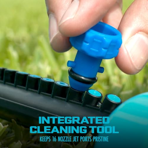 Aqua Joe Oscillating Metal Base Sprinkler System