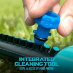 Aqua Joe Oscillating Metal Base Sprinkler System