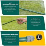 75ft Soaker Hose for Efficient Garden Watering