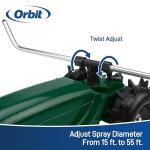 Orbit 58322 Garden Traveling Sprinkler
