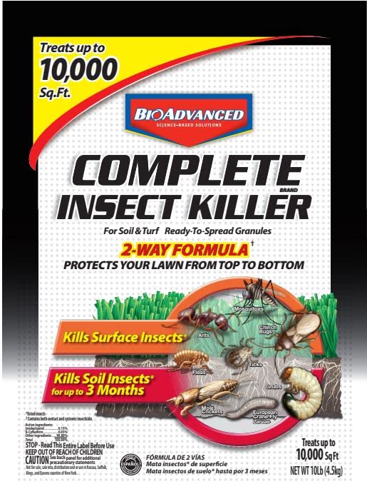 BioAdvanced Insect Killer for Soil and Turf Granules 10lb
