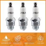 RJ19LM Lawn Mower Spark Plug Replacement (3 Pack)