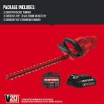 CRAFTSMAN V20 Cordless 20" Hedge Trimmer - Battery Included