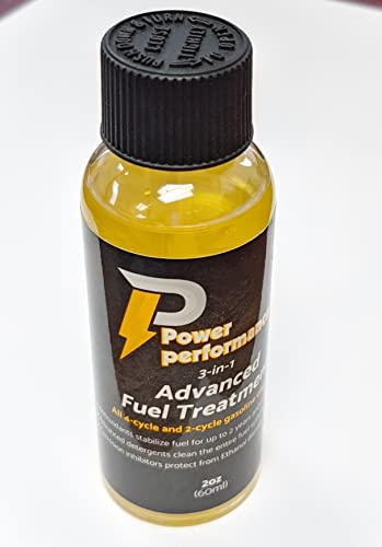 3-in-1 Advanced Fuel Treatment for Lawnmowers 2oz Bottle
