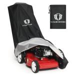 TitanCovers Waterproof Lawn Mower Cover with Storage Bag