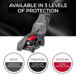Universal Fit Heavy Duty Lawn Mower Cover, Black