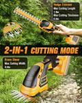HEINPRO Cordless Hedge Trimmer for DEWALT 20V MAX