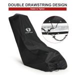 TitanCovers Waterproof Lawn Mower Cover with Storage Bag