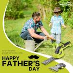 SnapFresh Cordless Grass Shears - 2-in-1 Hedge Trimmer