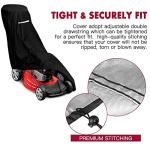 Heavy Duty Waterproof Lawn Mower Cover - Universal Fit