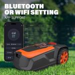 MAXLANDER Robot Mower, APP Controlled, Self-Charging, Bluetooth/Wi-Fi Connected