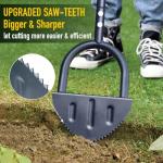 Colwelt Half Moon Lawn Edger with T-Grip