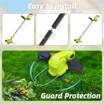 JAGROM 12" 20V Cordless String Trimmer & Lawn Edger