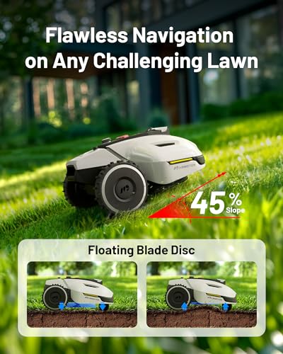 YUKA 2000 Robot Lawn Mower with Advanced Features