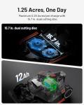 Mammotion LUBA 2 AWD 3000HX Robot Lawn Mower with 4G, All-Wheel-Drive for 80% Slope, Perimeter Wire Free for 0.75 Acre, UltraSense AI Vision & RTK Auto-Mapping, 2.2"-4.0" Adjustable Cutting Height