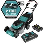 Makita XML06PT1 36V (18V X2) LXT® Brushless 18" Self-Propelled Commercial Lawn Mower Kit with 4 Batteries (5.0Ah)