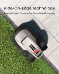 eufy E15 Robot Lawn Mower,Max 0.2 Acres,Wireless Robot Mower with Auto Mapping,Vision Navigation,Multi-Zone Management,Robotic Lawnmower with AI Obstacle Avoidance,APP Control,18°Slope,Cut Height1-3"