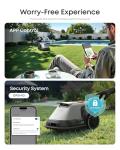 eufy E15 Robot Lawn Mower,Max 0.2 Acres,Wireless Robot Mower with Auto Mapping,Vision Navigation,Multi-Zone Management,Robotic Lawnmower with AI Obstacle Avoidance,APP Control,18°Slope,Cut Height1-3"