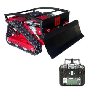DareDevil Mower Remote Control Lawn Mower | 55° Slope Capability | 22-Inch Cut | Hybrid Self-Charging Dual Battery | Brushless Drive Motor | Zero Turn | Adjustable Cutting Deck (Mower + Snowplow)