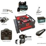 DareDevil Mower Remote Control Lawn Mower | 55° Slope Capability | 22-Inch Cut | Hybrid Self-Charging Dual Battery | Brushless Drive Motor | Zero Turn | Adjustable Cutting Deck (Mower + Snowplow)