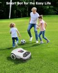 ANTHBOT Genie600 Robot Lawn Mower - NO Wire, Full Band RTK+4-Eye Vision Robotic Lawnmower for 0.23 Acre, Auto Mapping, Multi-Zone Management, Accurate Obstacle Avoidance, Intelligent Path Planning