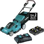 Makita XML11CT1 36V (18V X2) LXT® 21" Self-Propelled Lawn Mower Kit with 4 Batteries (5.0Ah)