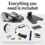 Husqvarna Automower 430X Robotic Lawn Mower with GPS Assisted Navigation, Automatic Lawn Mower with Self Installation and Ultra-Quiet Smart Mowing Tech for Medium to Large Yards (0.8 Acre), 967852845