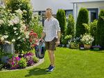 GARDENA 15202-41 SILENO Minimo - Automatic Robotic Lawn Mower, with Bluetooth app and Boundary Wire, one of The quietest in its Class, for lawns up to 5400 Sq Ft, Made in Europe, Grey