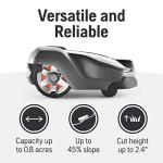 Husqvarna Automower 430X Robotic Lawn Mower with GPS Assisted Navigation, Automatic Lawn Mower with Self Installation and Ultra-Quiet Smart Mowing Tech for Medium to Large Yards (0.8 Acre), 967852845