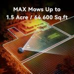 Neomow X Pro Robot Lawn Mower, Perimeter Wire Free for 1.5 Acres 3D LiDAR SLAM+Vision Mapping Robotic Lawnmower, No RTK Station Required, AI Accurate Obstacle Avoidance, App Control, Anti-Theft