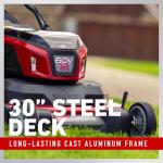 Toro 60V MAX* 30 in. eTimeMaster® Personal Pace® Lawn Mower - Battery/Charger Not Included